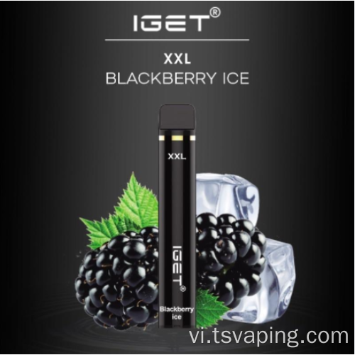 Bán thuốc lá điện tử chất lượng tốt nhất IGET XXL 1800PUFFS